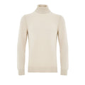 Gran Sasso Beiger Wollrollkragenpullover