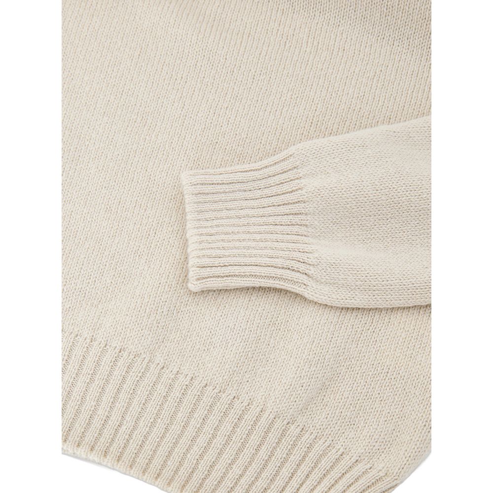 Gran Sasso Beiger Wollrollkragenpullover