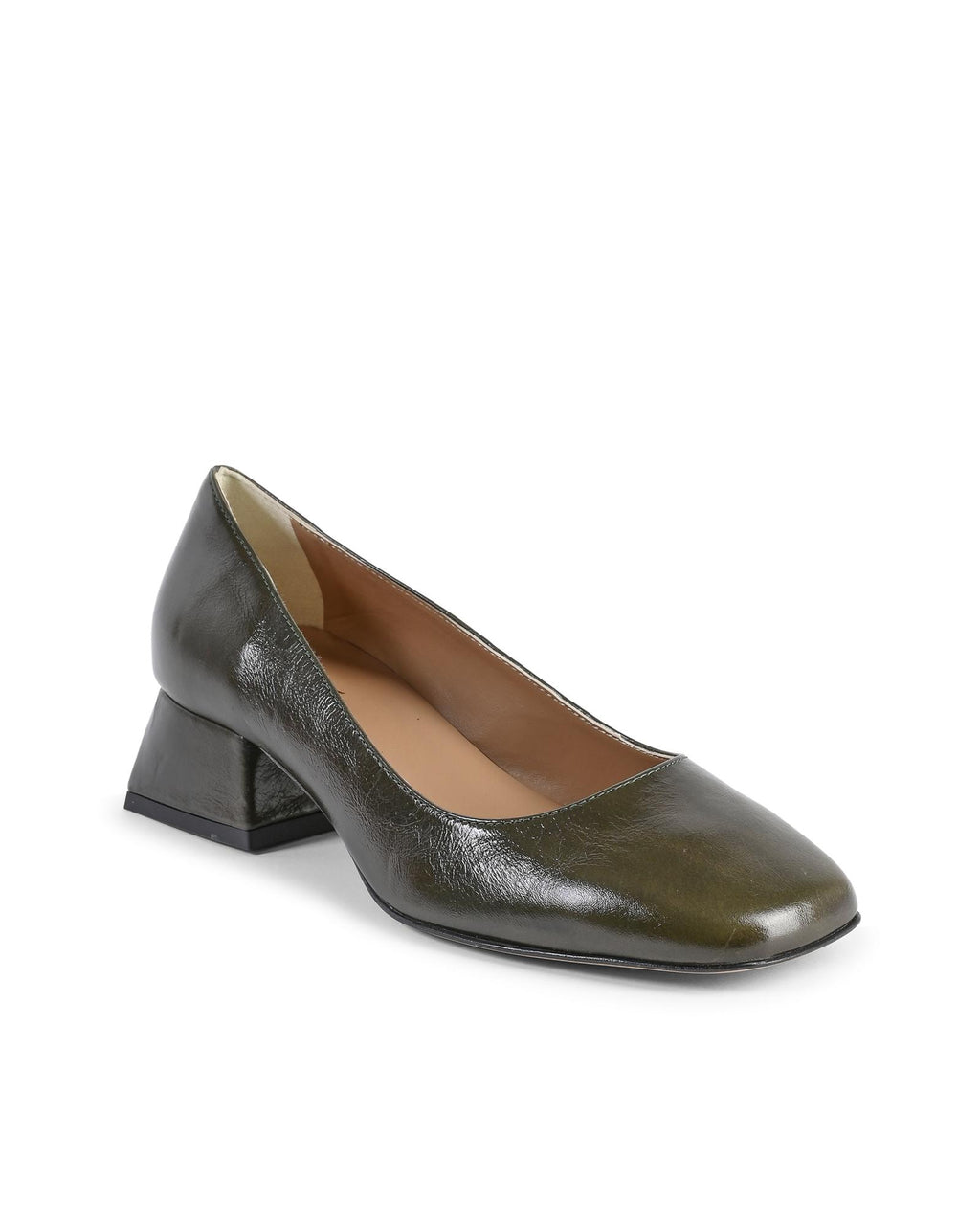 19V69 Italia Two-Tone Leather Ballet Flats