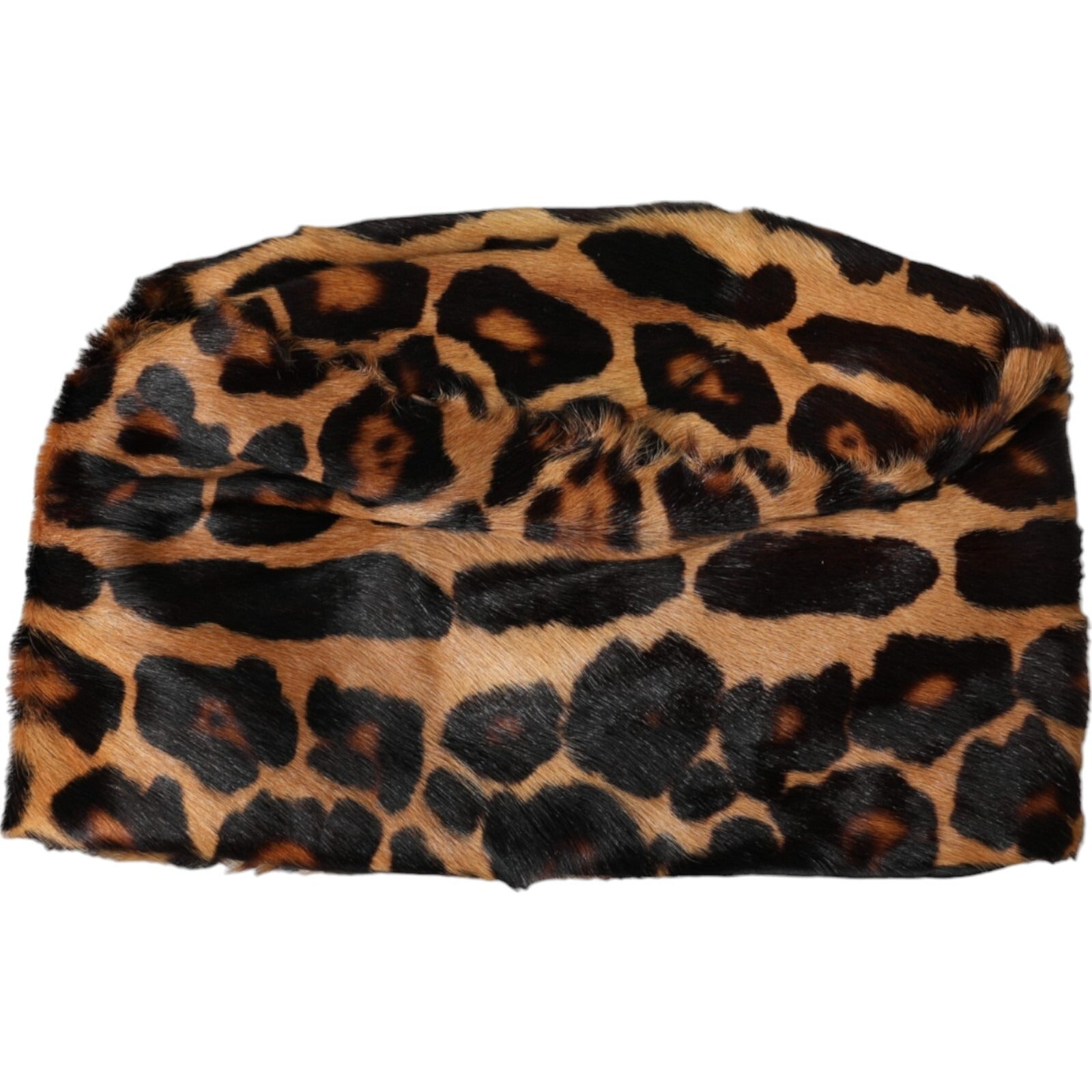 Dolce & Gabbana Women's Brown Leopard Print Bucket Hat