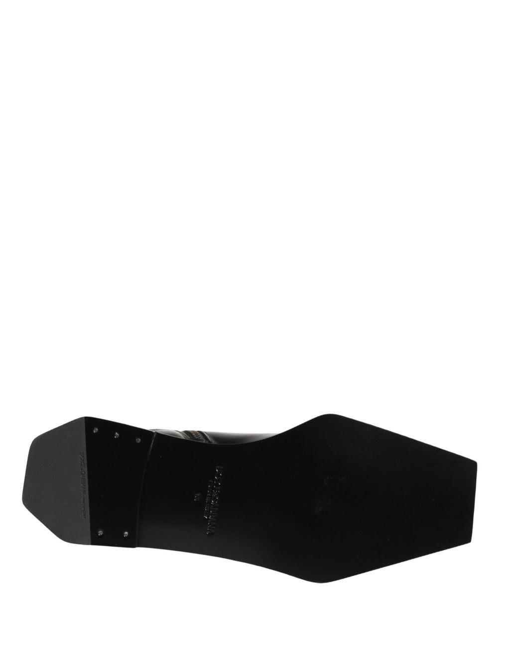 Dolce & Gabbana Schwarze Leder-Ankle Boots mit Reißverschluss