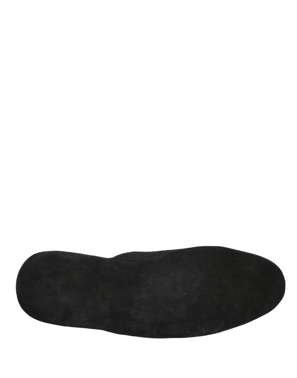 Dolce & Gabbana Black Wool-Cashmere Slippers with Red Stitching