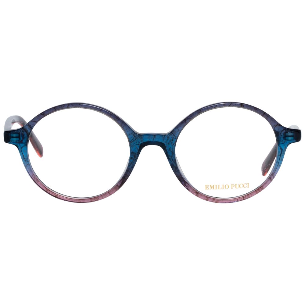 Emilio Pucci Multicolor Plastic Glasses (Frame)