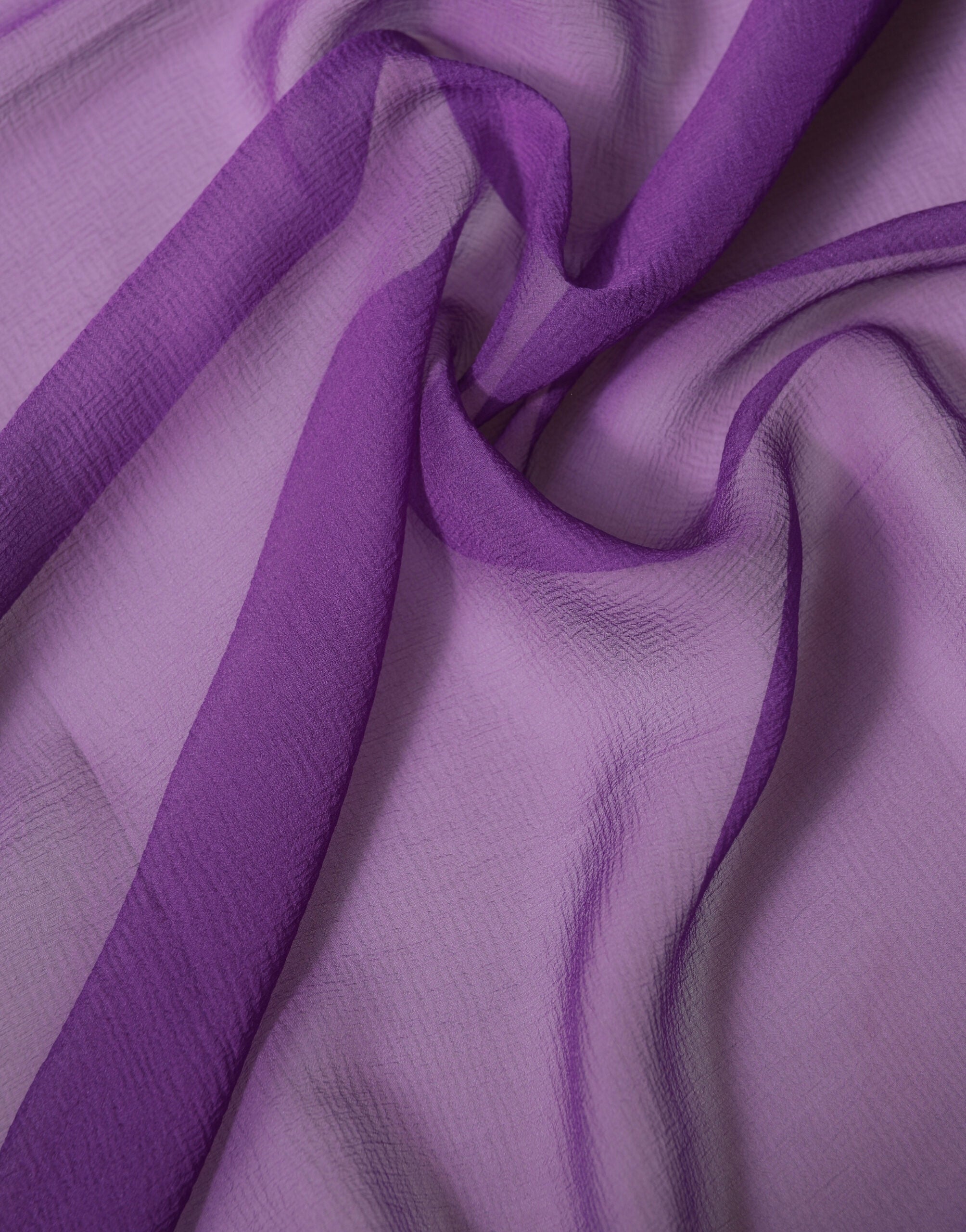 Dolce & Gabbana Purple Silk Scarf Stole 200cm x 134cm Shawl