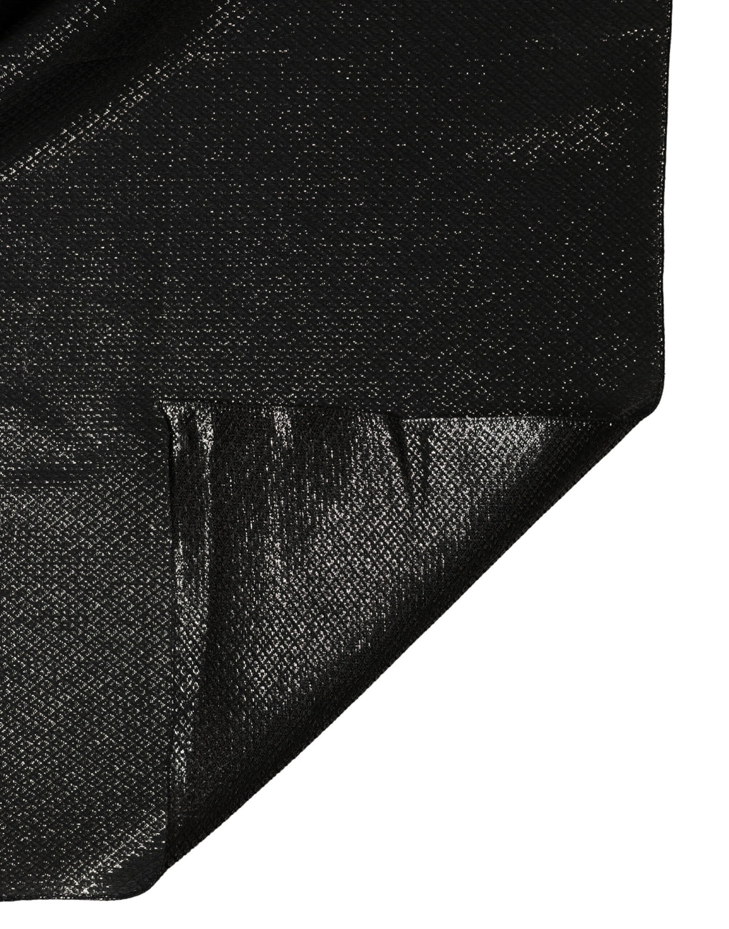Dolce & Gabbana Black Silk Scarf Foulard 122cm x 120cm