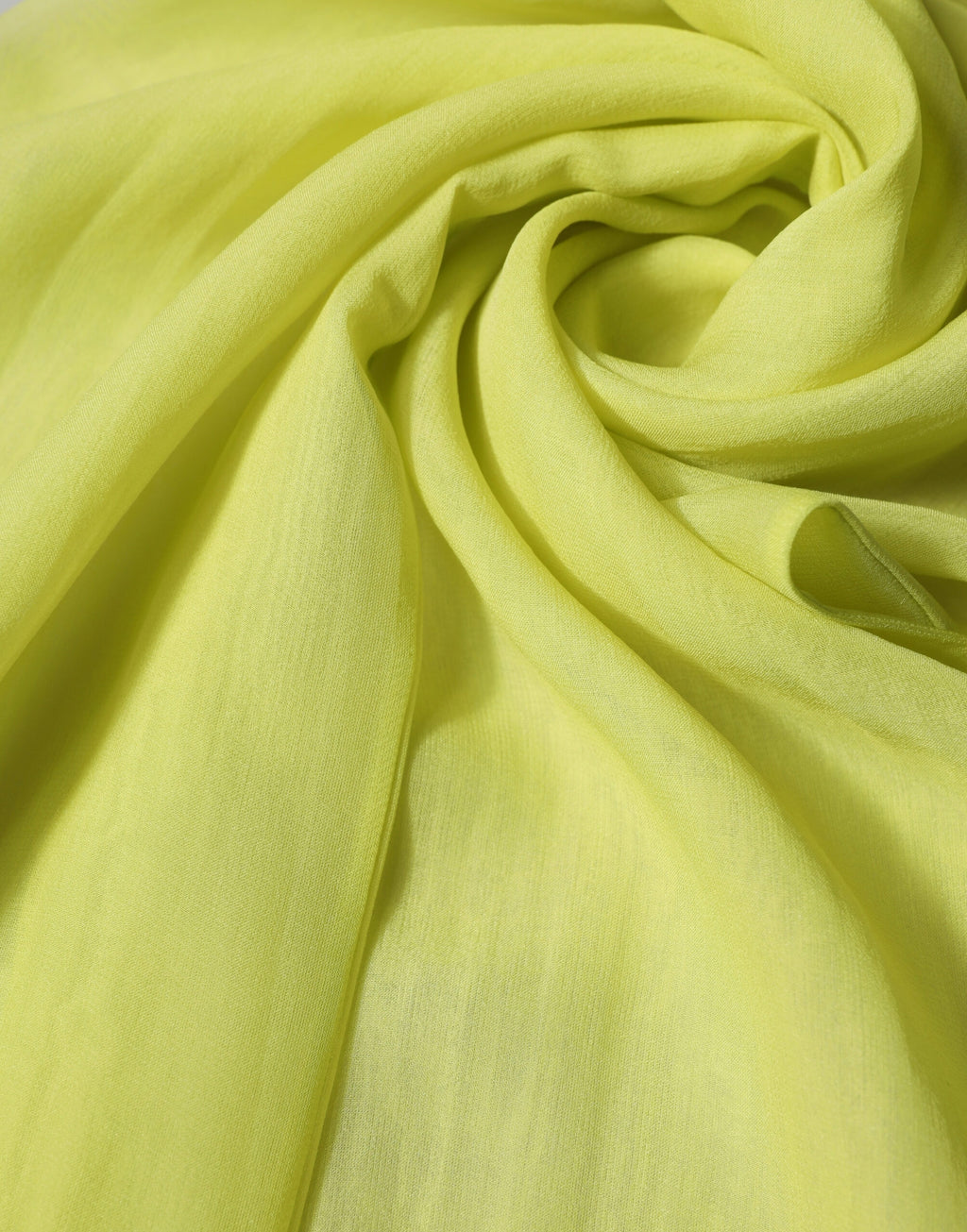 Dolce & Gabbana Yellow Green Silk Scarf Foulard Stole 292cm x 19cm Scarf