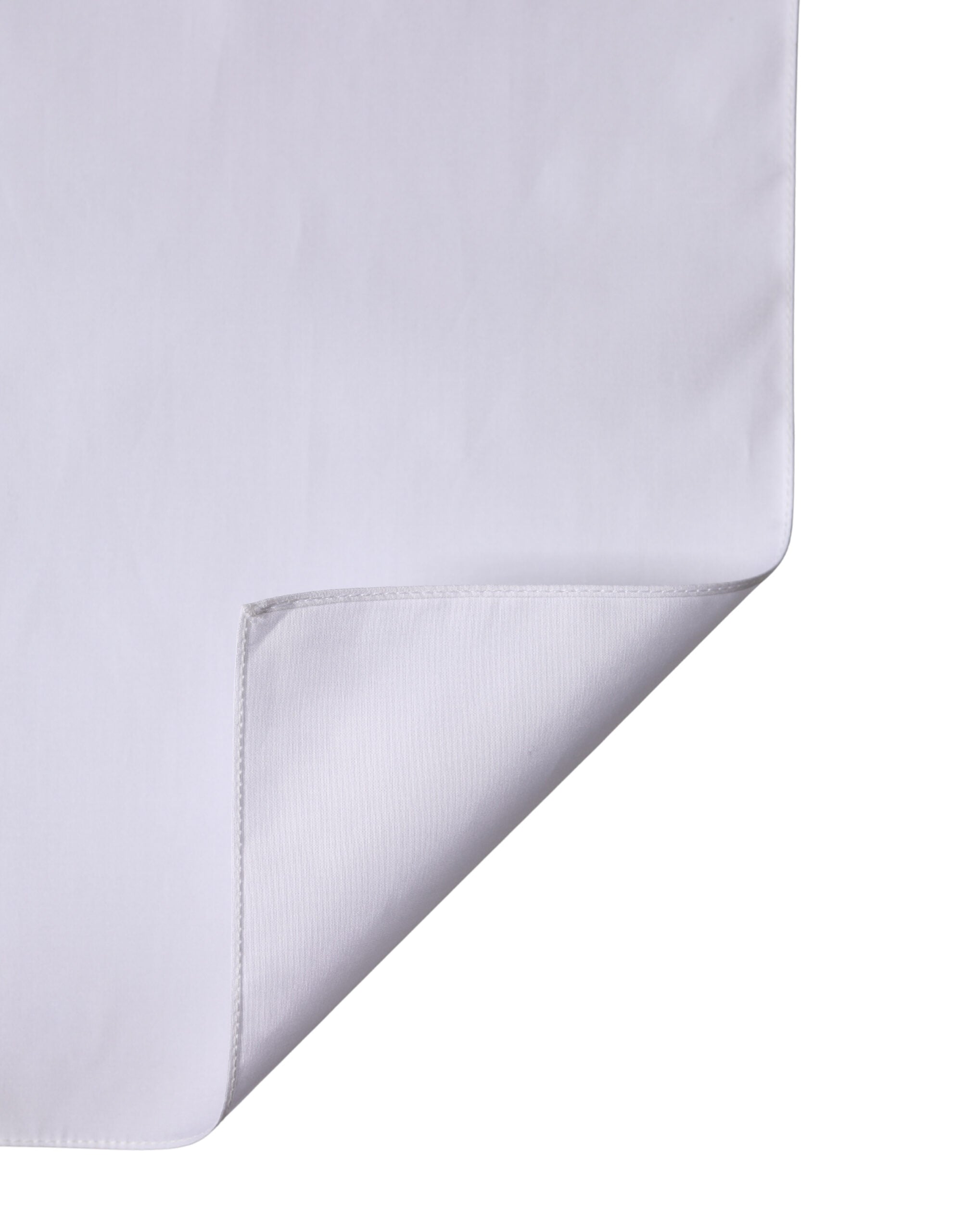 Dolce & Gabbana Weißer Baumwoll-Wickel-Schal im Quadrat 71cm x 70cm Schal