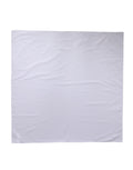 Dolce & Gabbana Weißer Baumwoll-Wickel-Schal im Quadrat 91cm x 90cm Schal
