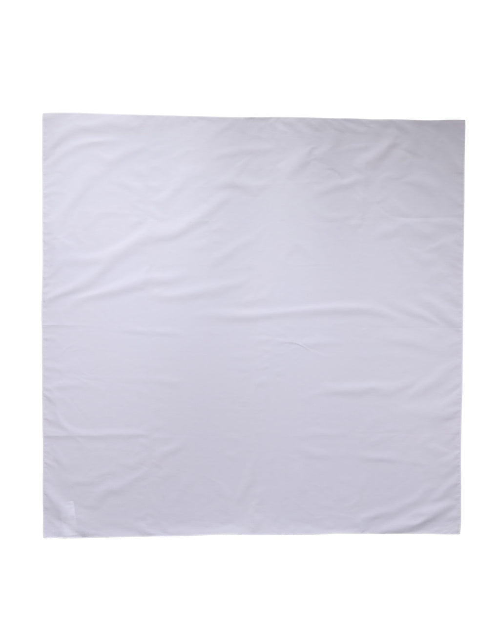 Dolce & Gabbana Weißer Baumwoll-Wickel-Schal im Quadrat 91cm x 90cm Schal