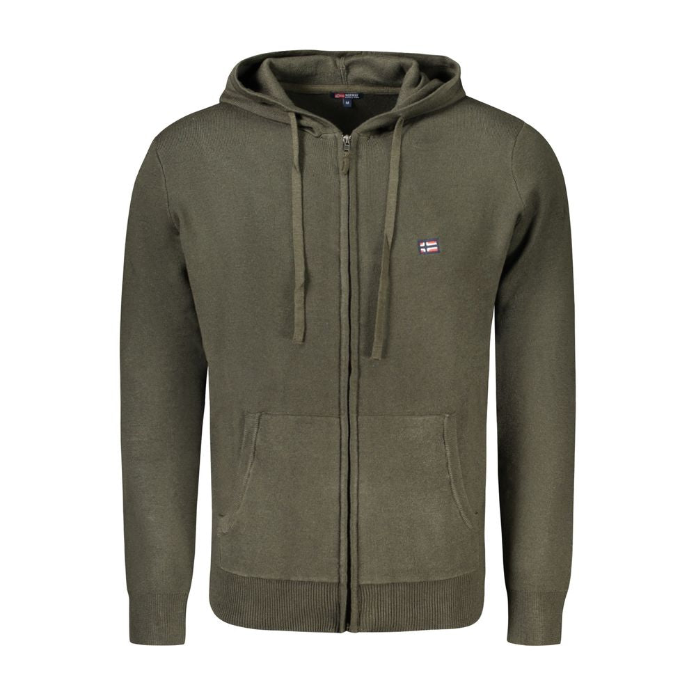 Norway 1963 Grüner Polyamide Cardigan for Men