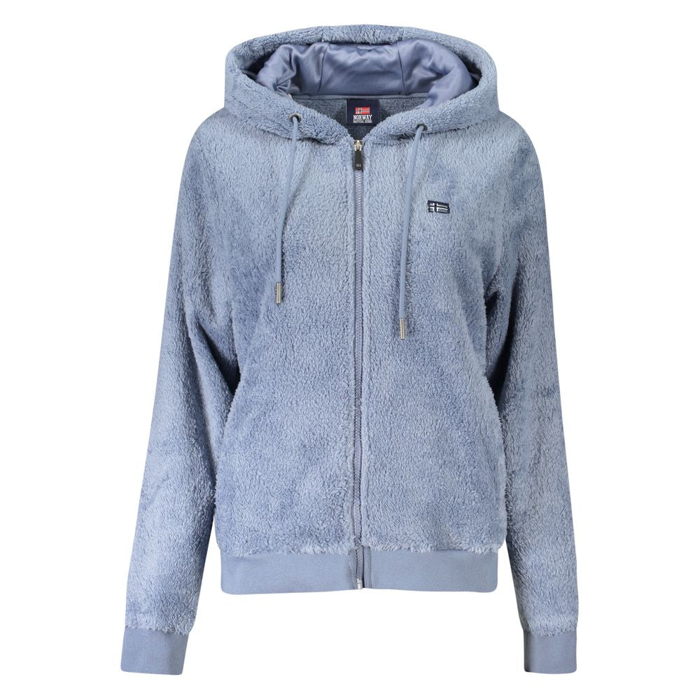 Norway 1963 Blaue Damenjacke aus Polyester
