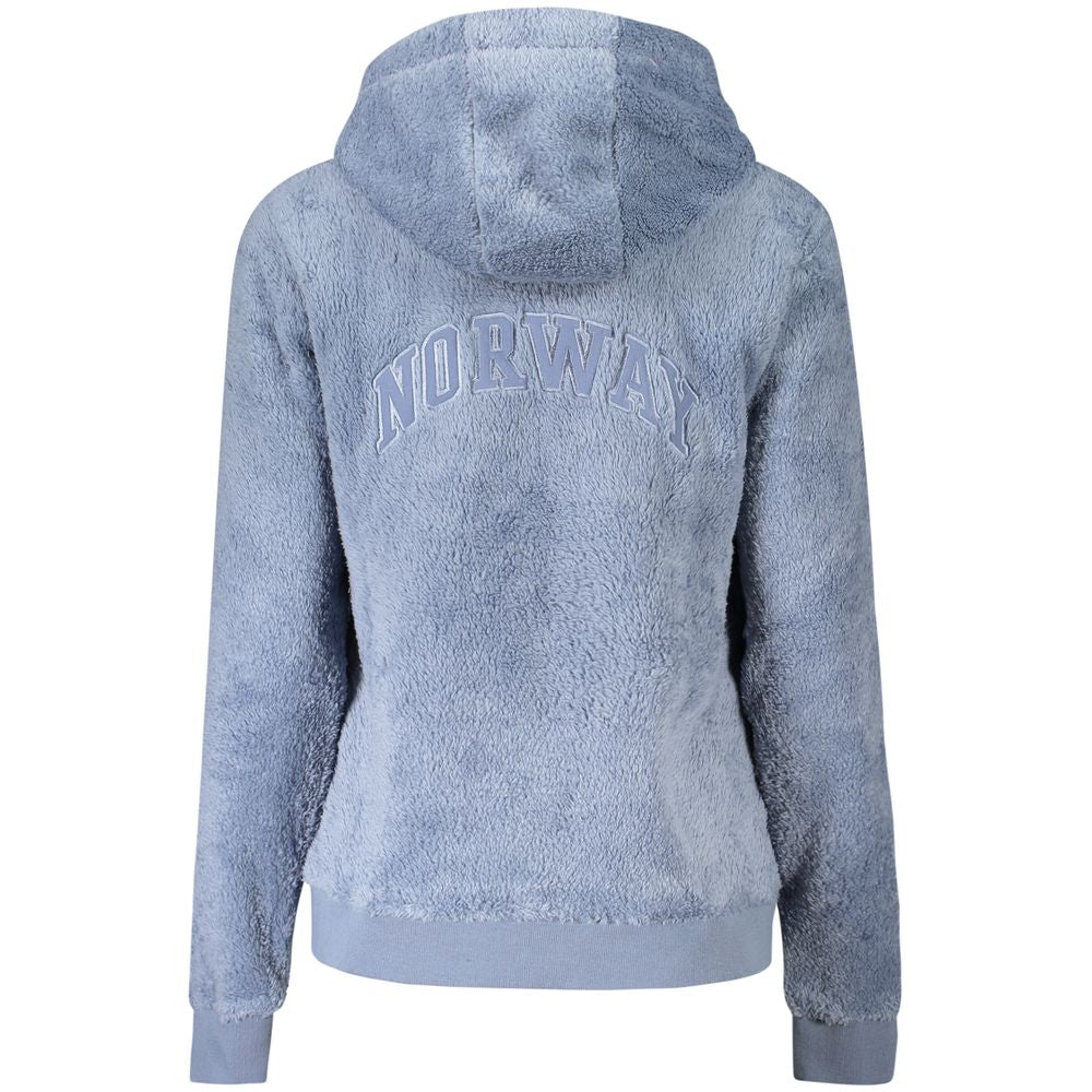 Norway 1963 Blaue Damenjacke aus Polyester