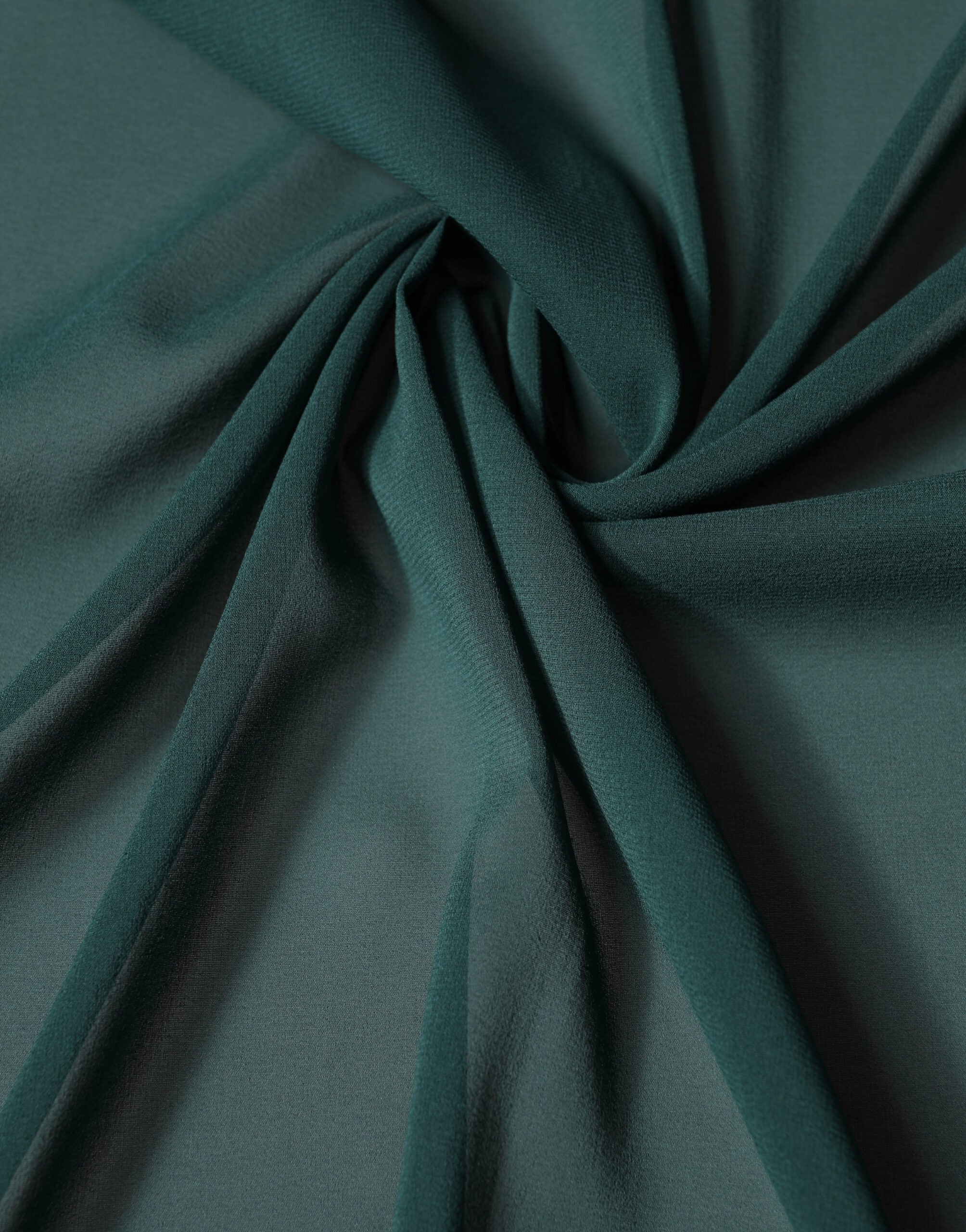 Dolce & Gabbana Dark Green Silk Scarf 200cm x 64cm