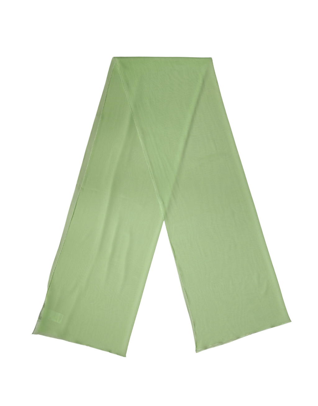 Dolce & Gabbana Leichtgrüner Seidenschal Stola 200cm x 64cm Schal