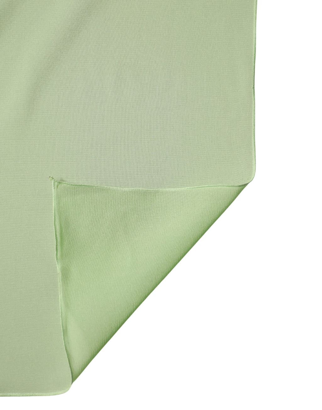 Dolce & Gabbana Leichtgrüner Seidenschal Stola 200cm x 64cm Schal