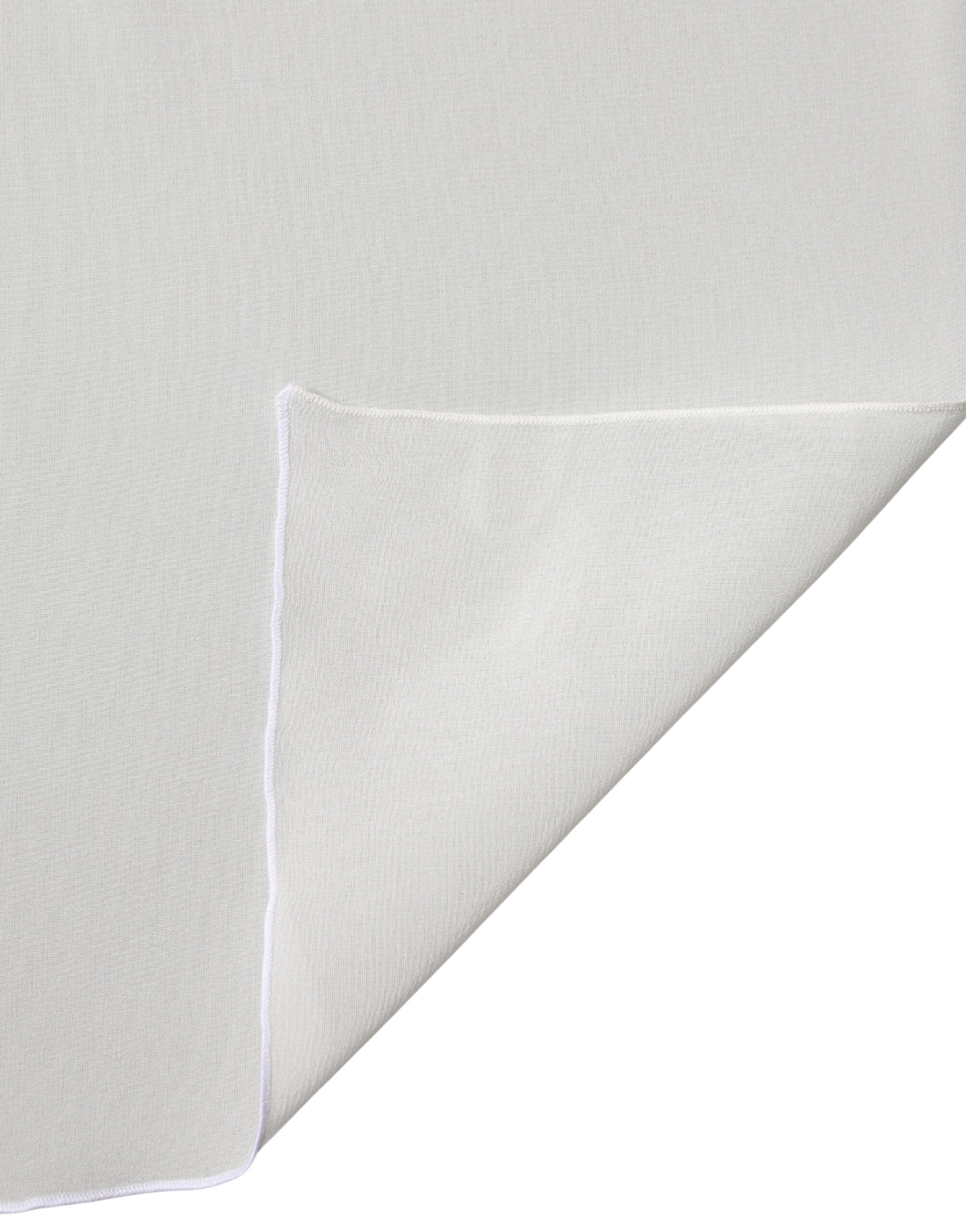 Dolce & Gabbana Off White Silk Scarf Shawl Stole 200cm x 64cm Fabric
