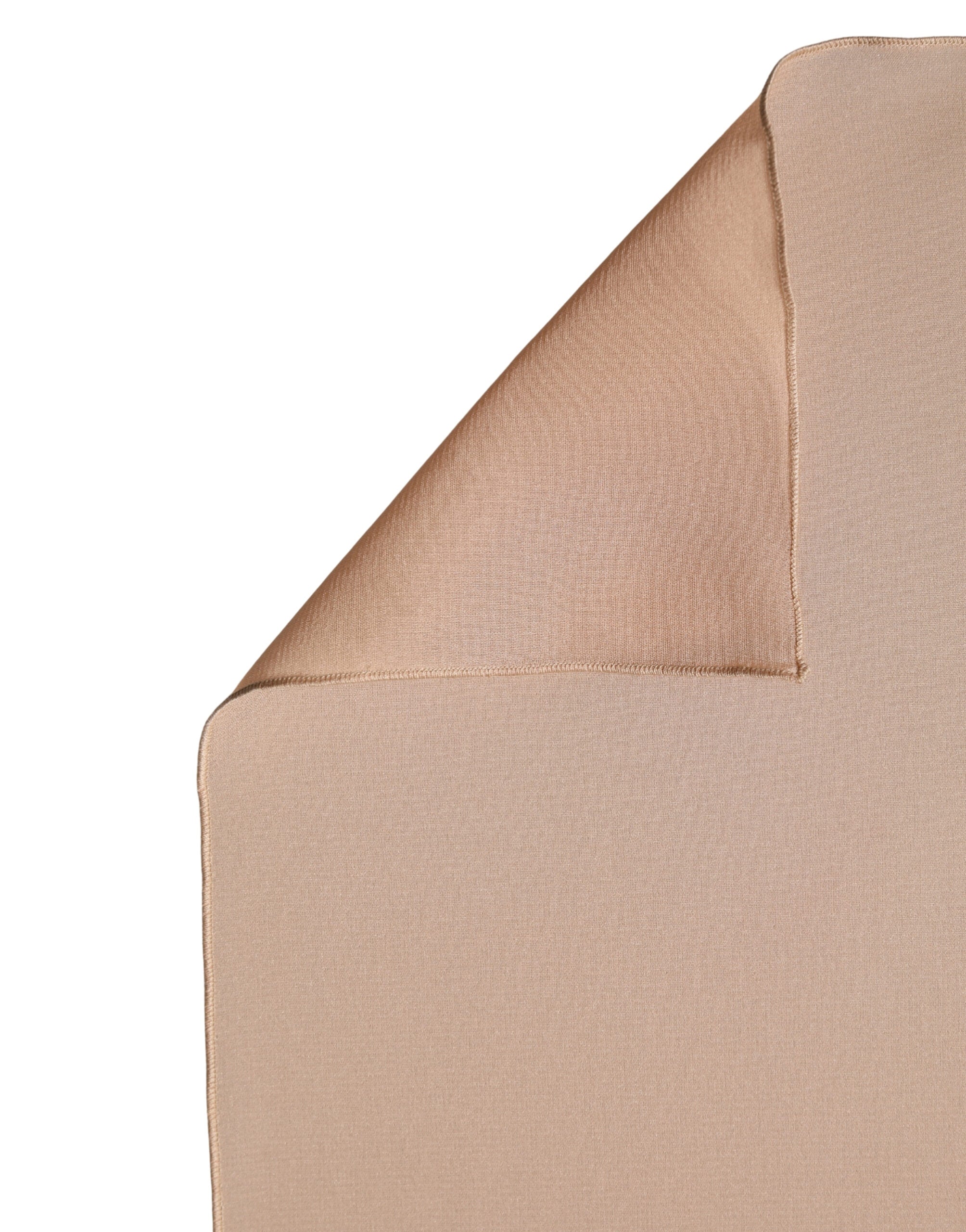 Dolce & Gabbana Beige Silk Scarf Women's Stole 200cm x 64cm Scarf
