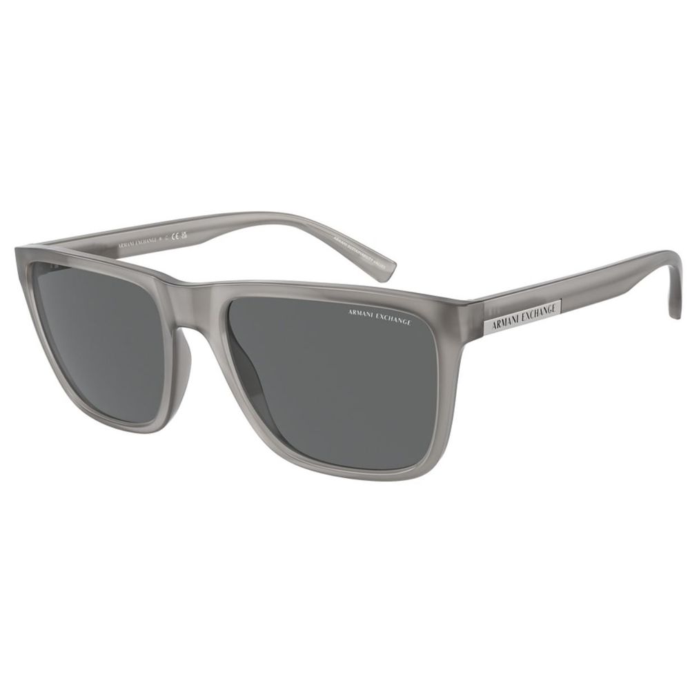 Armani Exchange Graue Sonnenbrille aus Harz