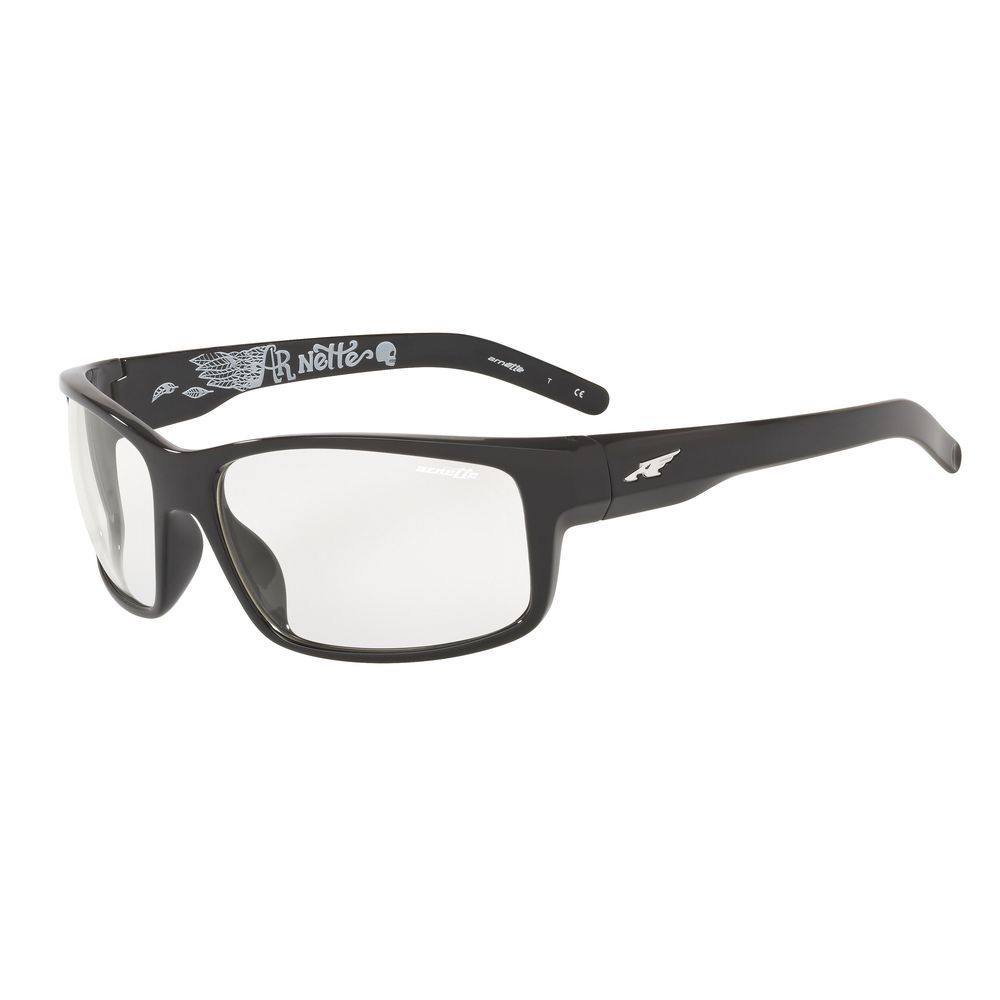 Arnette Schwarze Sonnenbrille aus Metall