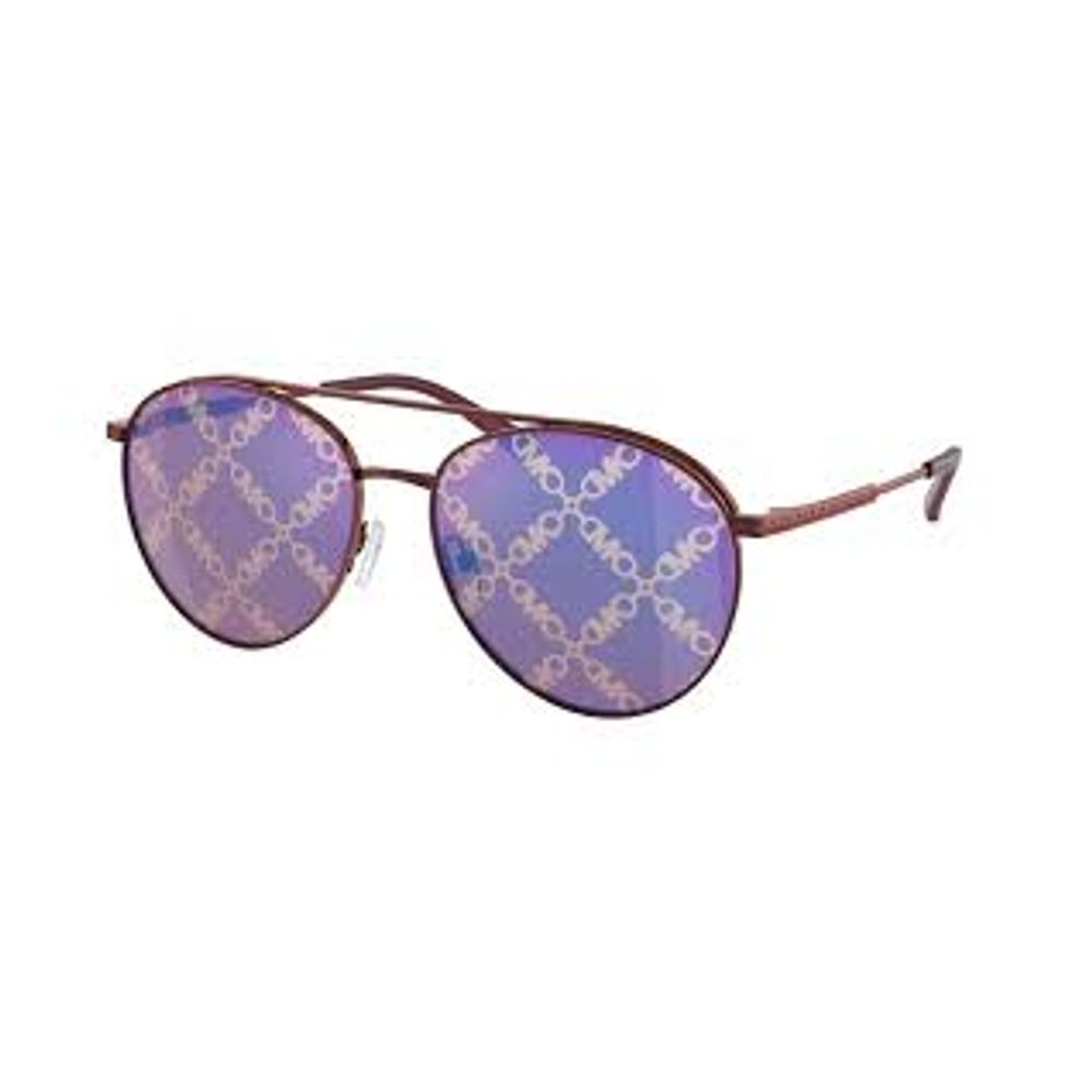 Michael Kors Braune Sonnenbrille aus Metall