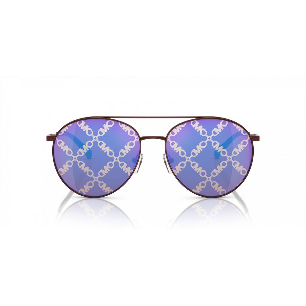 Michael Kors Braune Sonnenbrille aus Metall