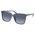 Michael Kors Blaue Sonnenbrille aus Acetat