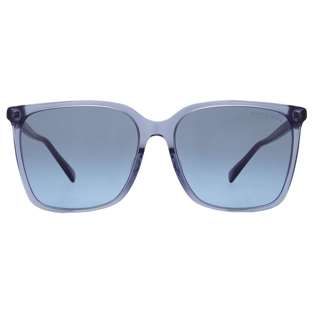 Michael Kors Blaue Sonnenbrille aus Acetat