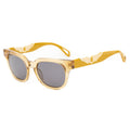 Zadig & Voltaire Braune Sonnenbrille aus Acetat