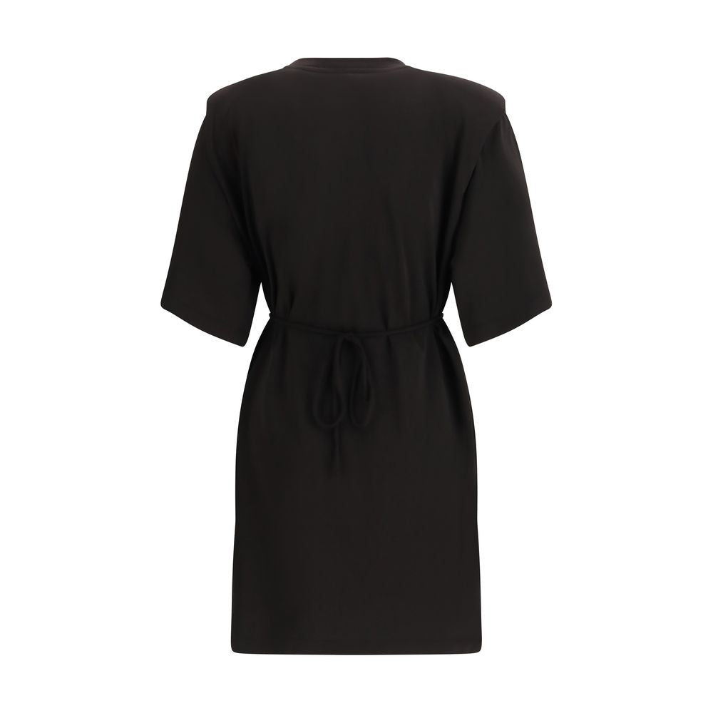 PINKO Schwarzes Freizeitkleid aus Acetat