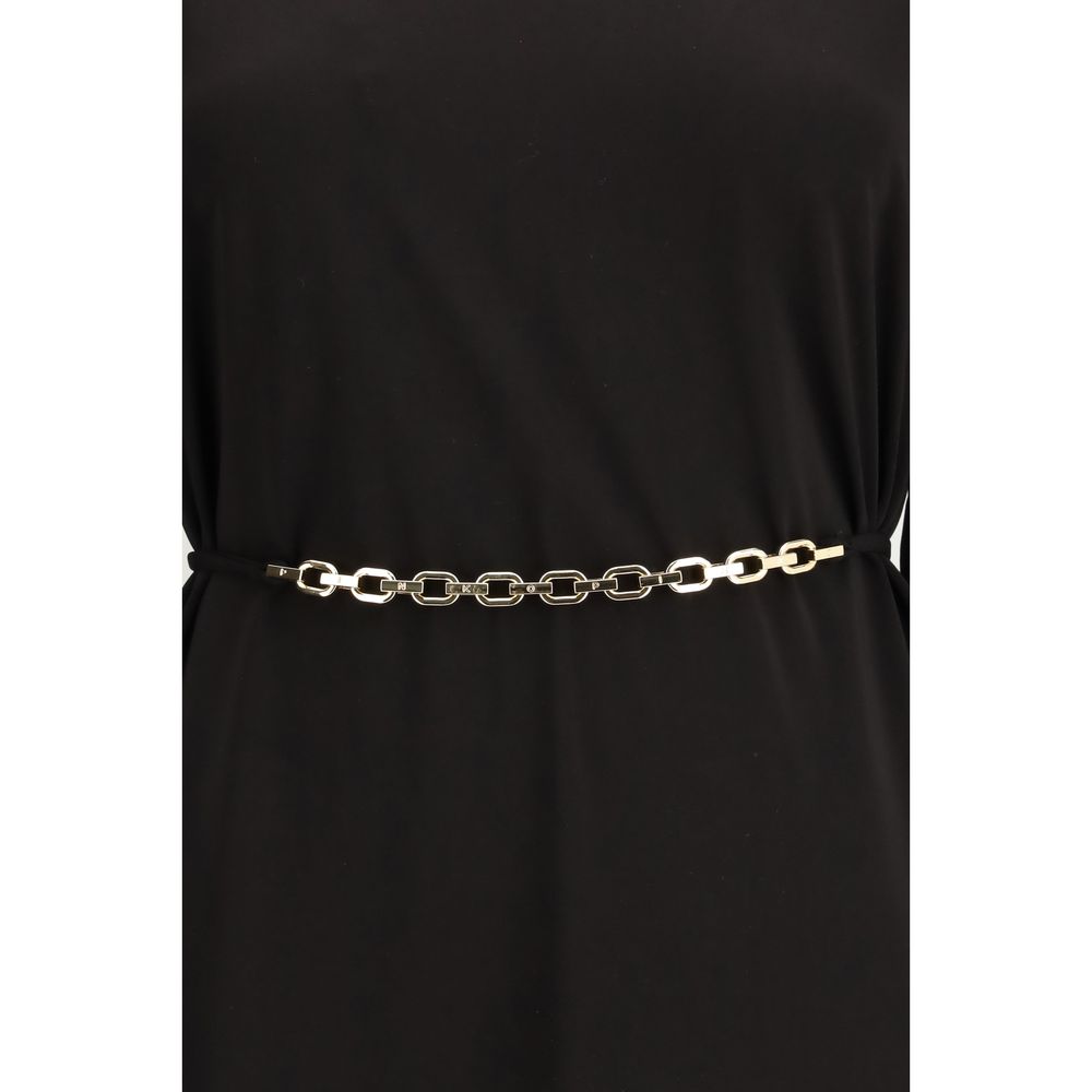 PINKO Schwarzes Freizeitkleid aus Acetat