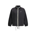 Prada Schwarze Polyamid-Shell-Jacke