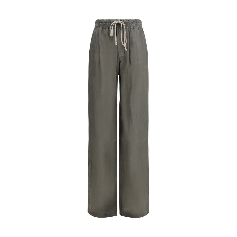 Rick Owens Grey Copper-Colored Casual Trousers