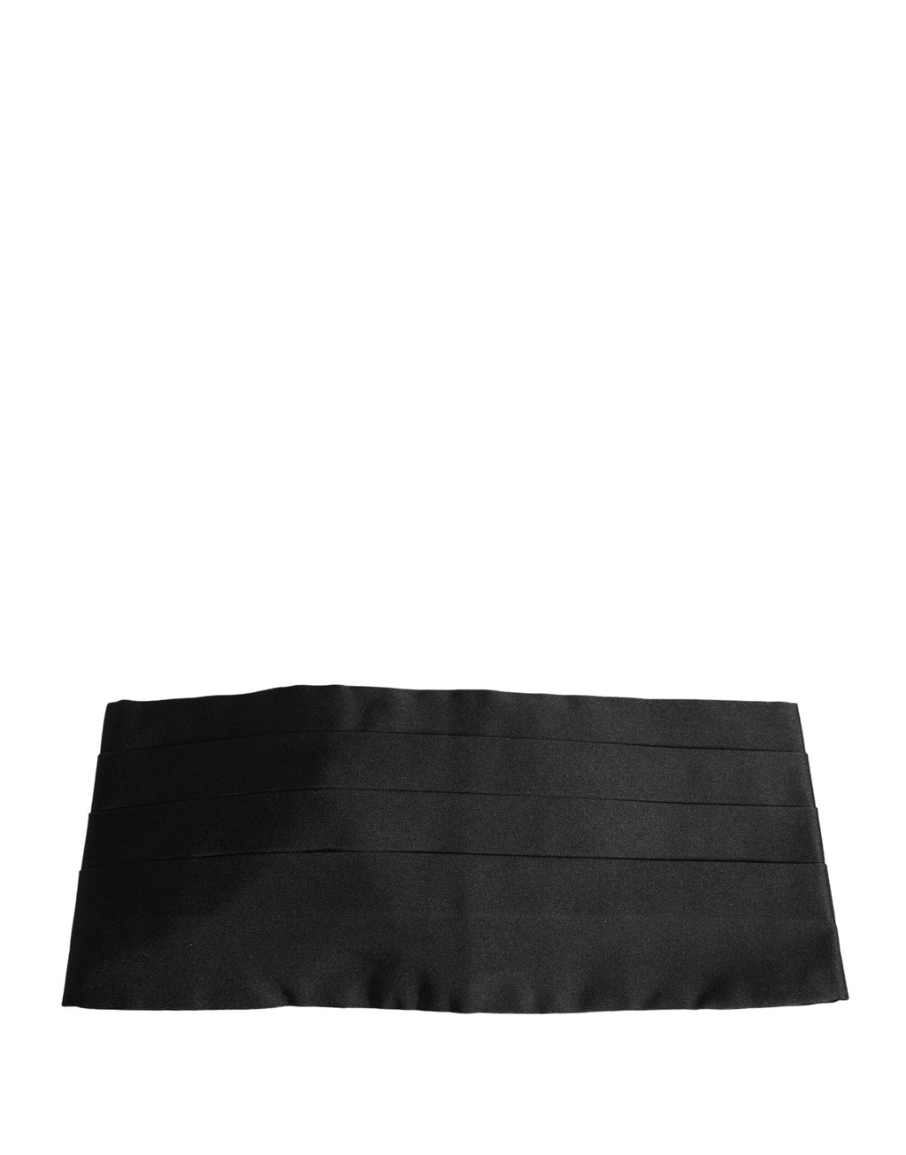 Dolce & Gabbana Black 100% Silk Cummerbund