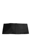 Dolce & Gabbana Black 100% Silk Cummerbund