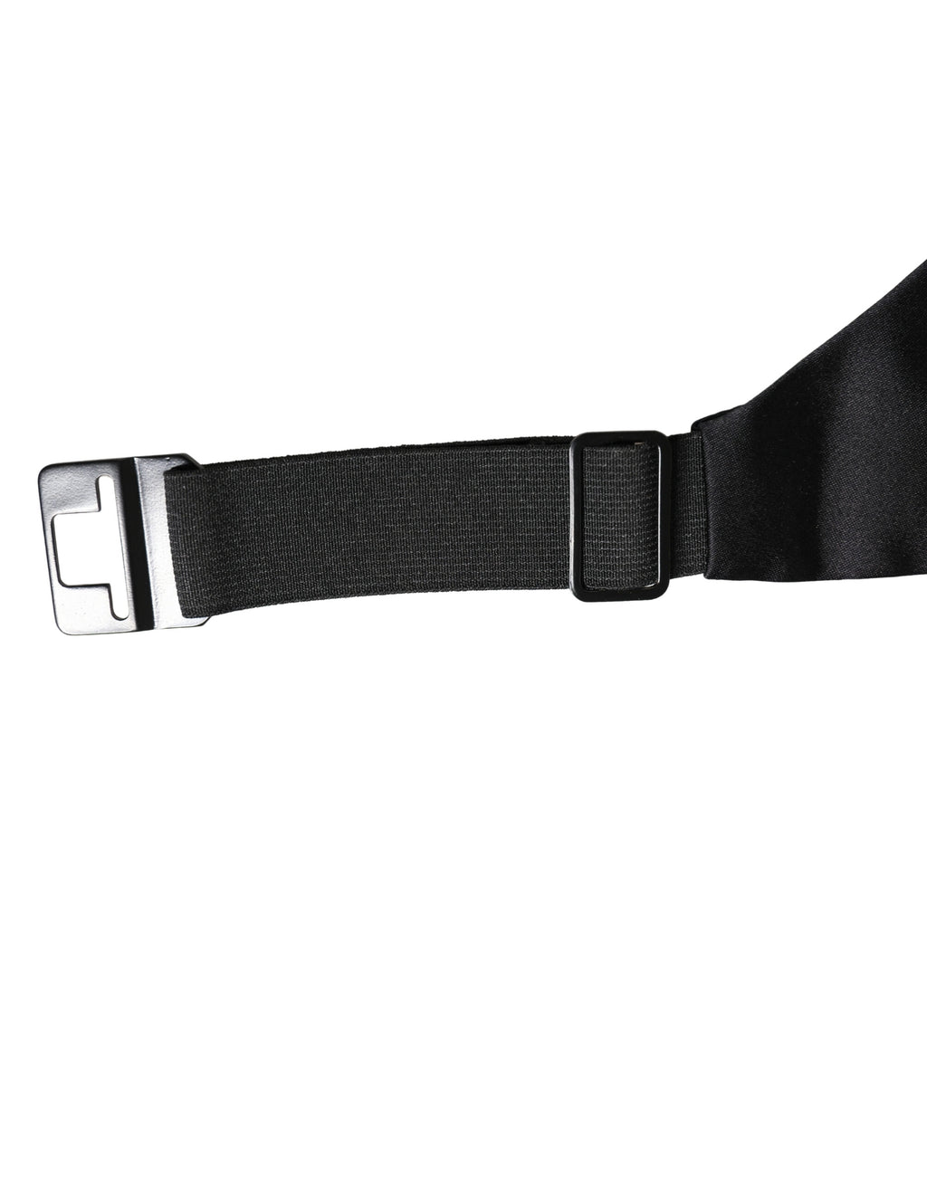 Dolce & Gabbana Black 100% Silk Cummerbund