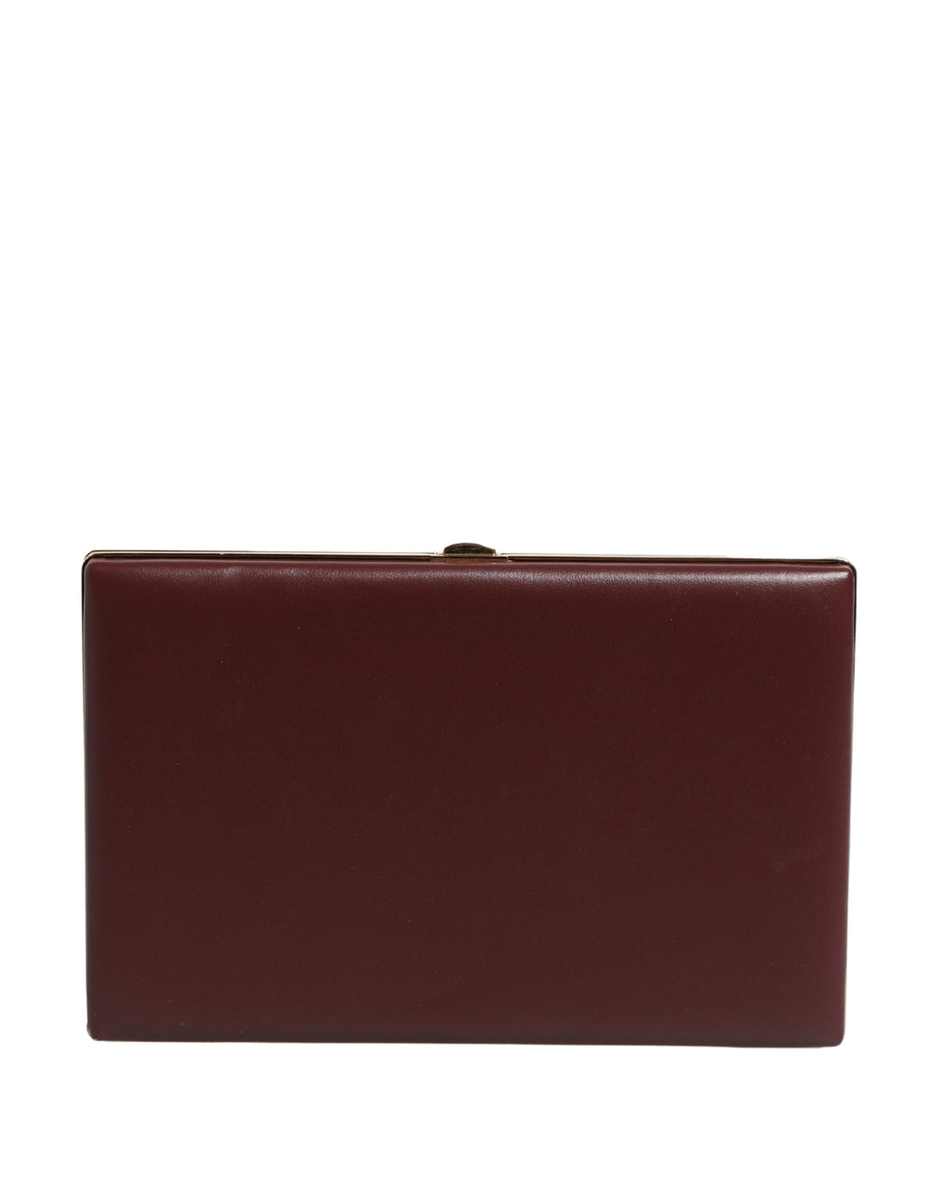 Dolce & Gabbana Women's Brown Calfskin Clutch - Evening Bag