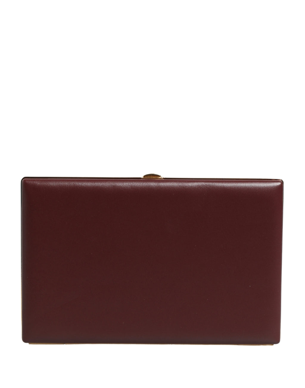 Dolce & Gabbana Women's Brown Calfskin Clutch - Evening Bag