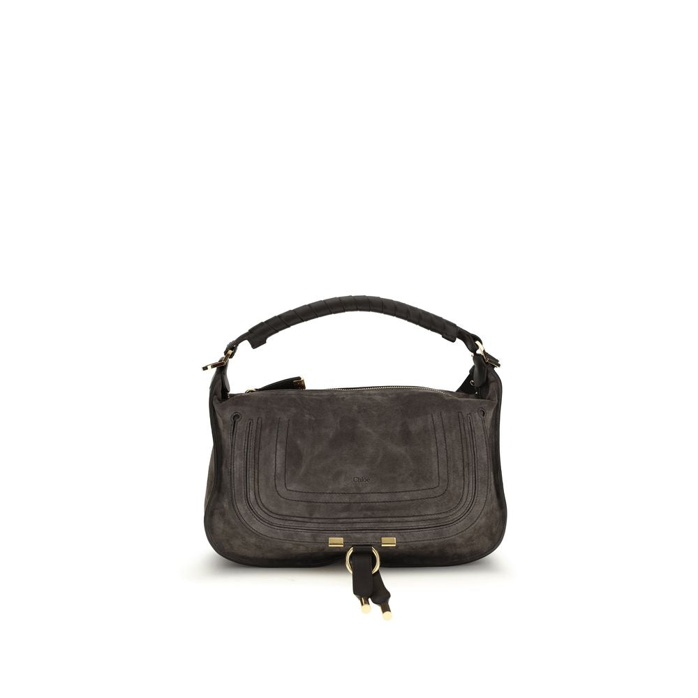 Chloé Braune Kalbsleder Bos Taurus Schultertasche