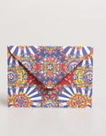 Dolce & Gabbana Multicolor Carretto Siciliano Postcard Holder