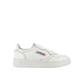 Autry Weiße Low-Top-Sneaker aus Leder