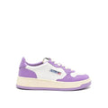 Autry Mehrfarbige Leder-Sneaker mit niedrigem Schaft