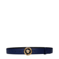 Versace Blauer Ledergürtel