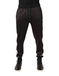 Dolce & Gabbana Brown Polyester Skinny Jogger Pants