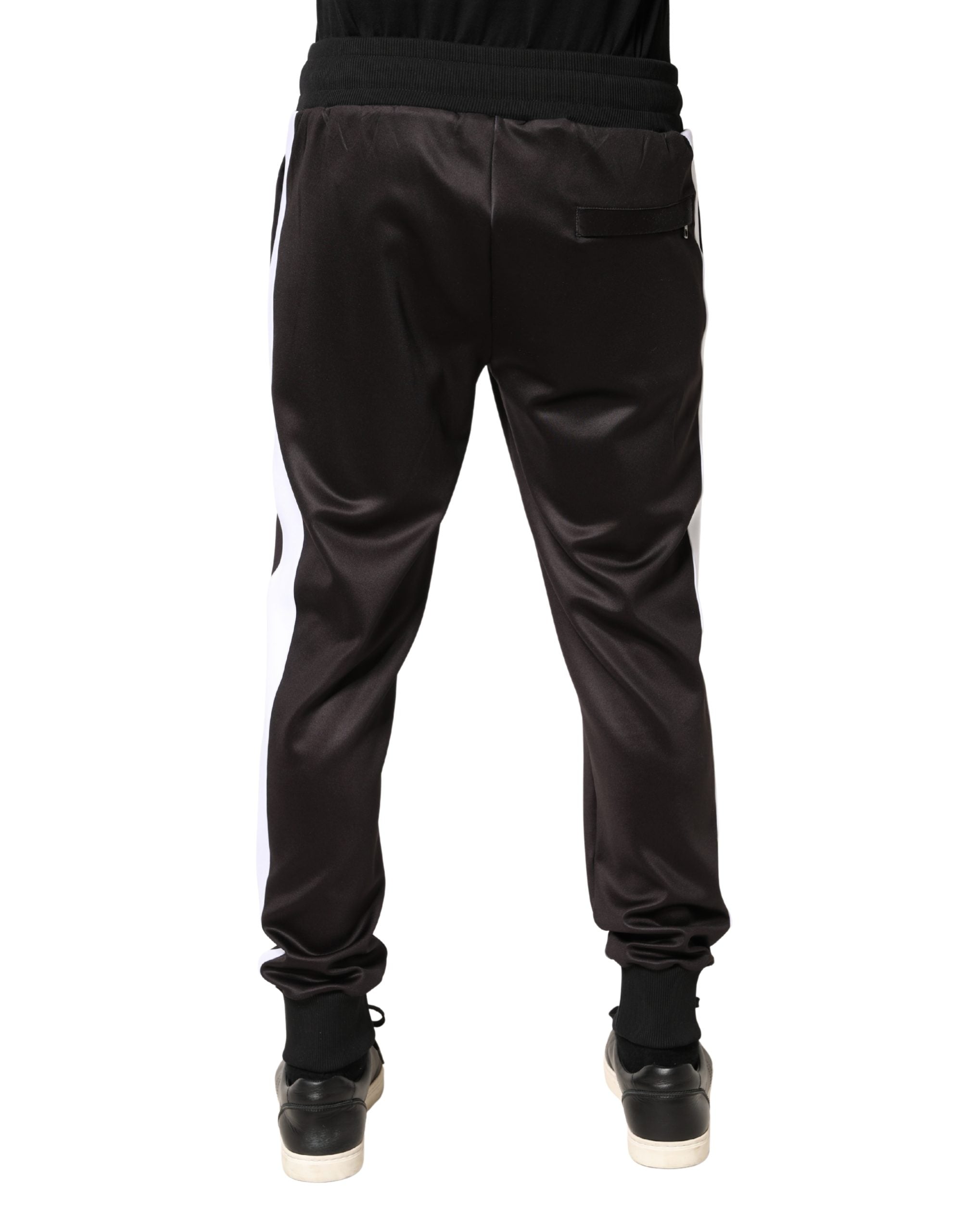 Dolce & Gabbana Brown Polyester Skinny Jogger Pants
