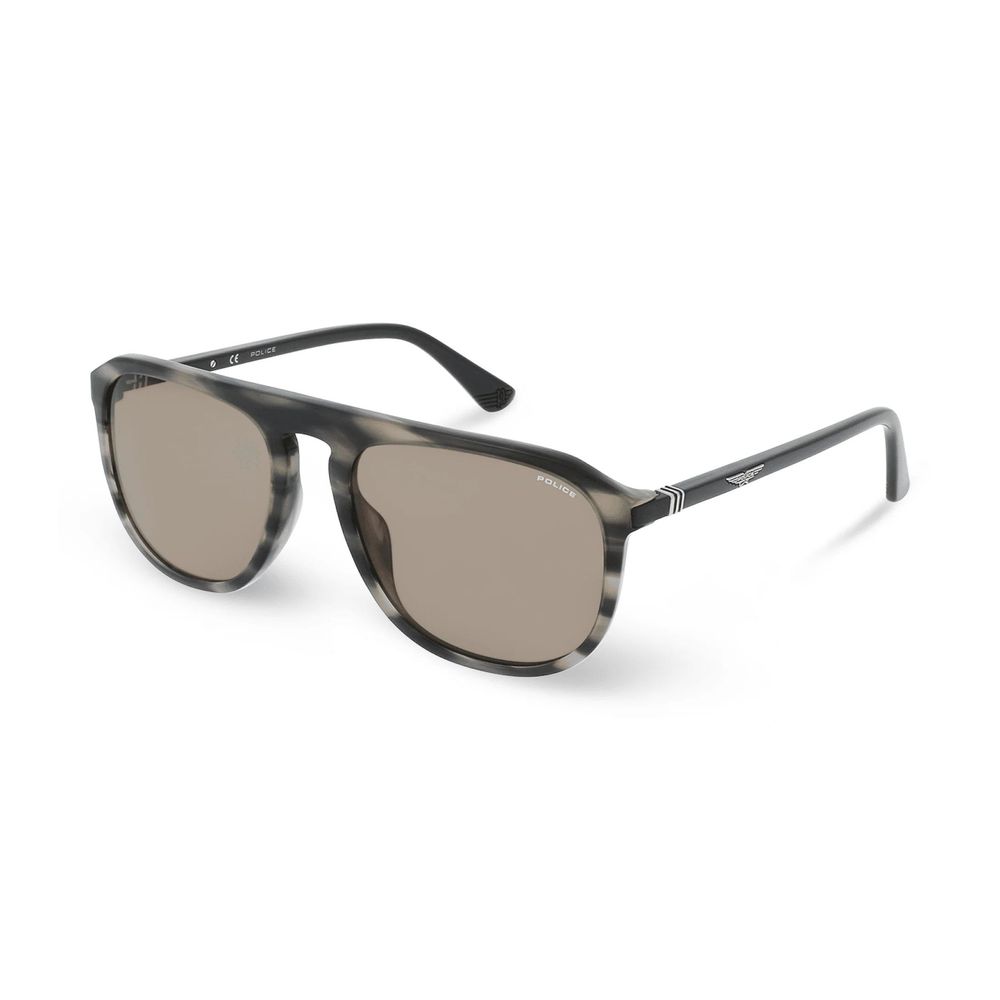Police Braune Sonnenbrille aus Acetat