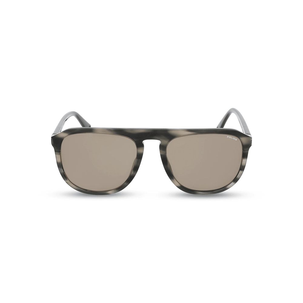 Police Braune Sonnenbrille aus Acetat