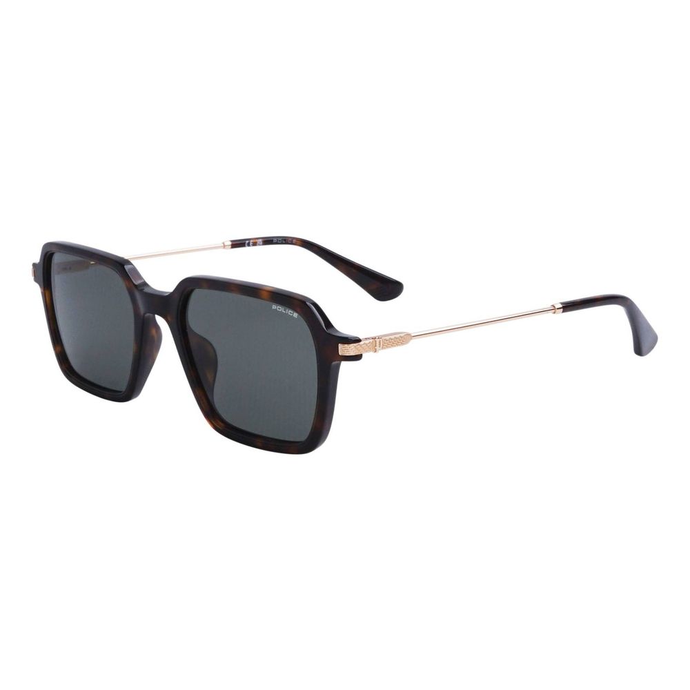 Police Sonnenbrille aus Goldmetall