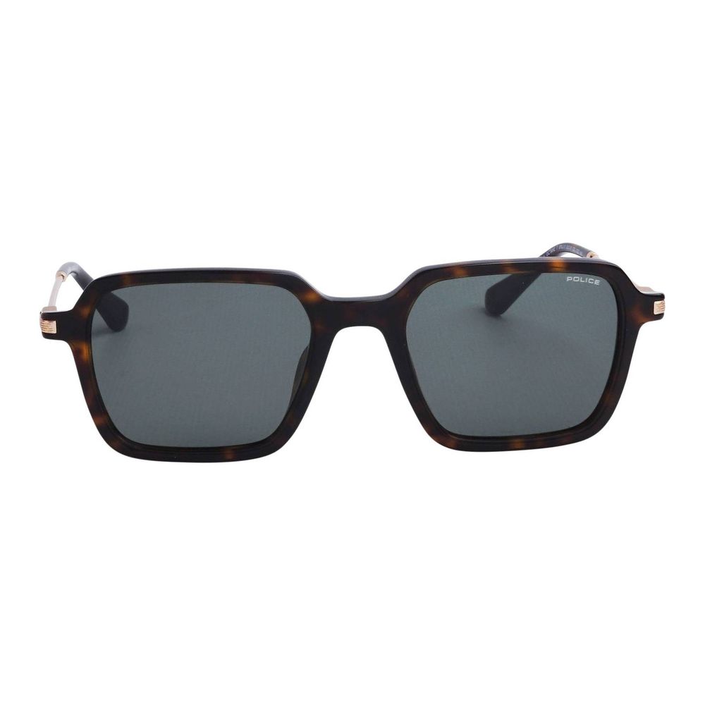 Police Sonnenbrille aus Goldmetall