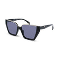 Police Schwarze Sonnenbrille aus Acetat