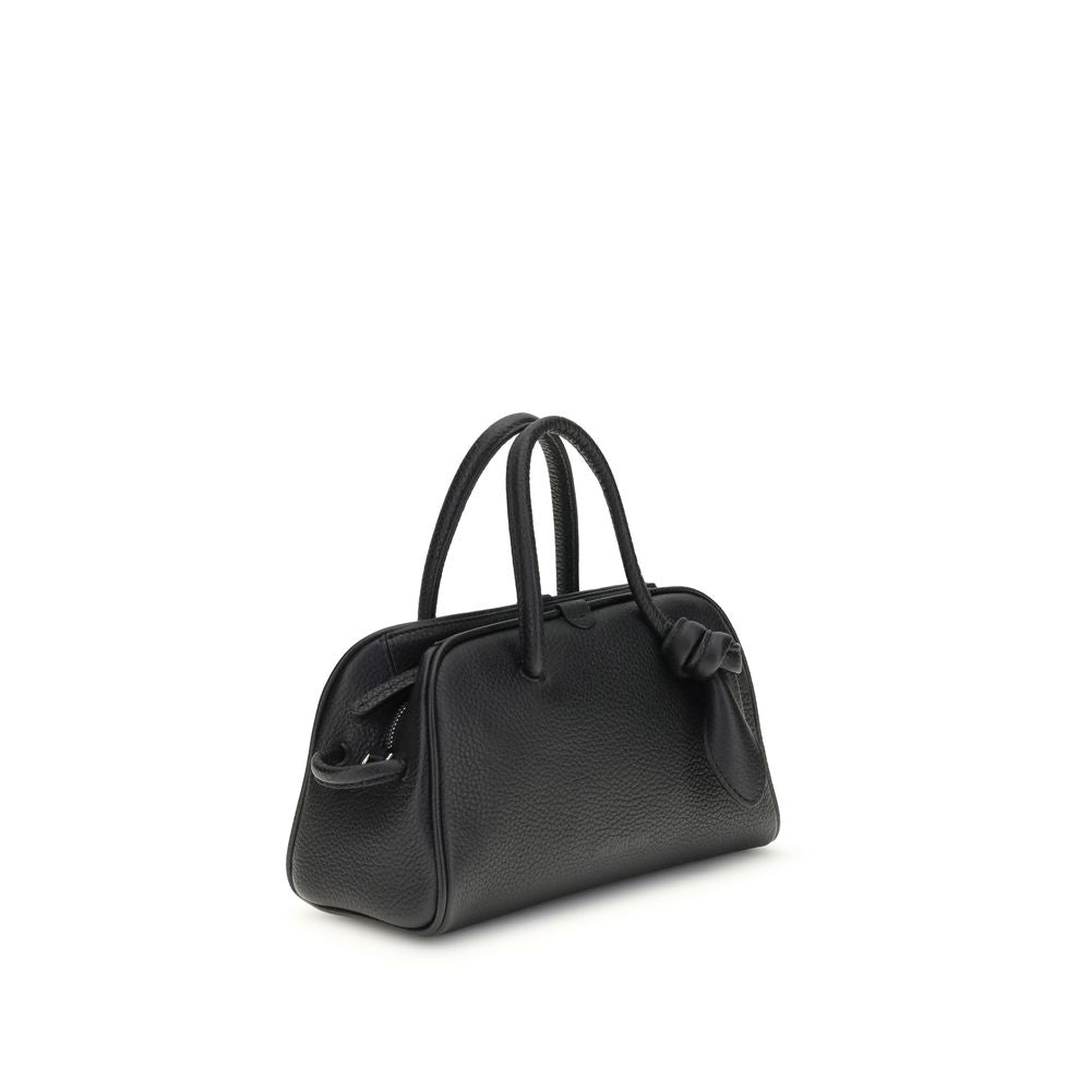 Jacquemus Schwarze Kalbsleder Bos Taurus Handtasche